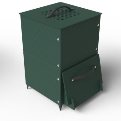 Composteur d'extérieur design 90L