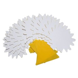 Plaque engluée Coltrap fleurs X10 - Anti-moucherons