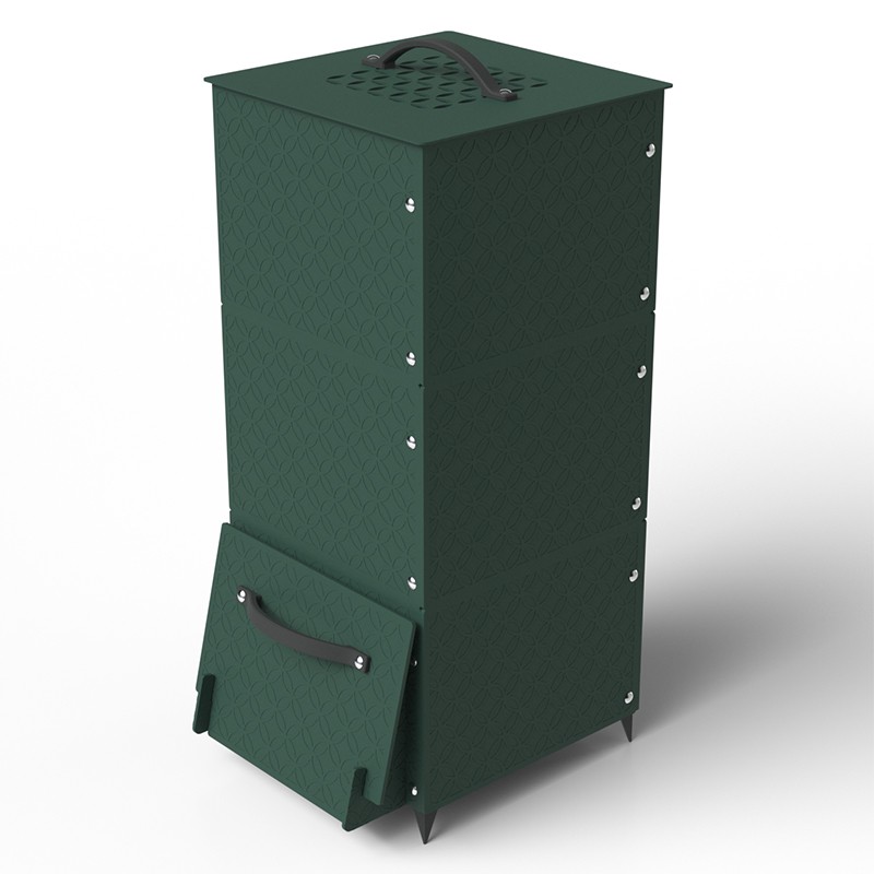 Bac à compost design 135L  - Couleurs: Vert Foncé