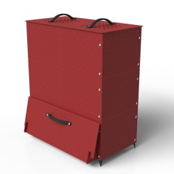 Composteur de jardin décoratif 275L