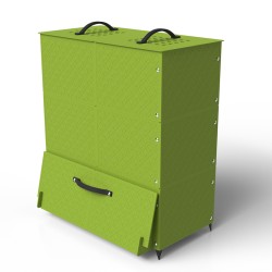 Composteur de jardin décoratif 275L