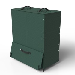 Composteur de jardin décoratif 275L