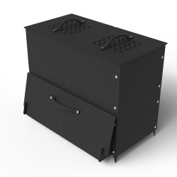 Composteur plastique recyclé design 185L