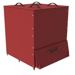 Grand composteur design pour jardin 550L