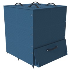 Grand composteur design pour jardin 550L