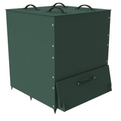 Grand composteur design pour jardin 550L