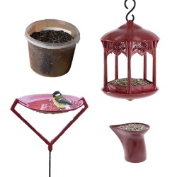 Mangeoire et bain - Kit hiver pour oiseaux Iriso