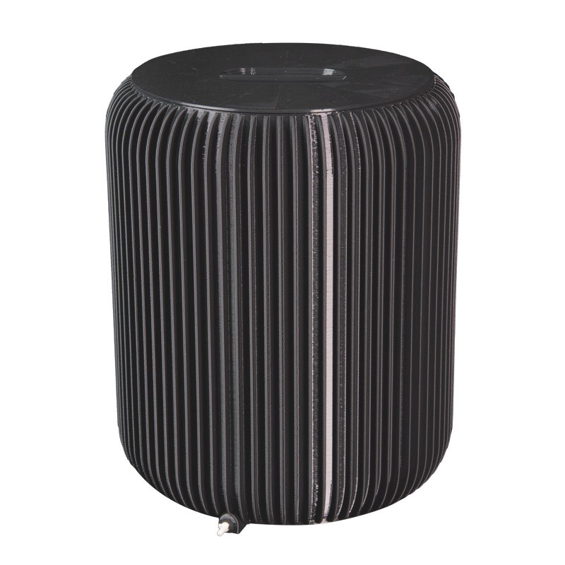 Réserve d'eau design Alinéa  - Couleurs: Gris anthracite - Volume: 25L - Support: Sans support