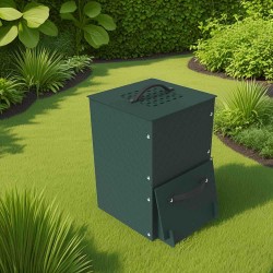 Composteur d'extérieur design 90L