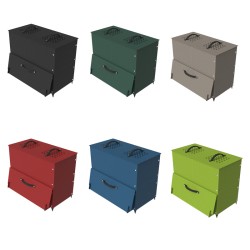 Composteur plastique recyclé design 185L