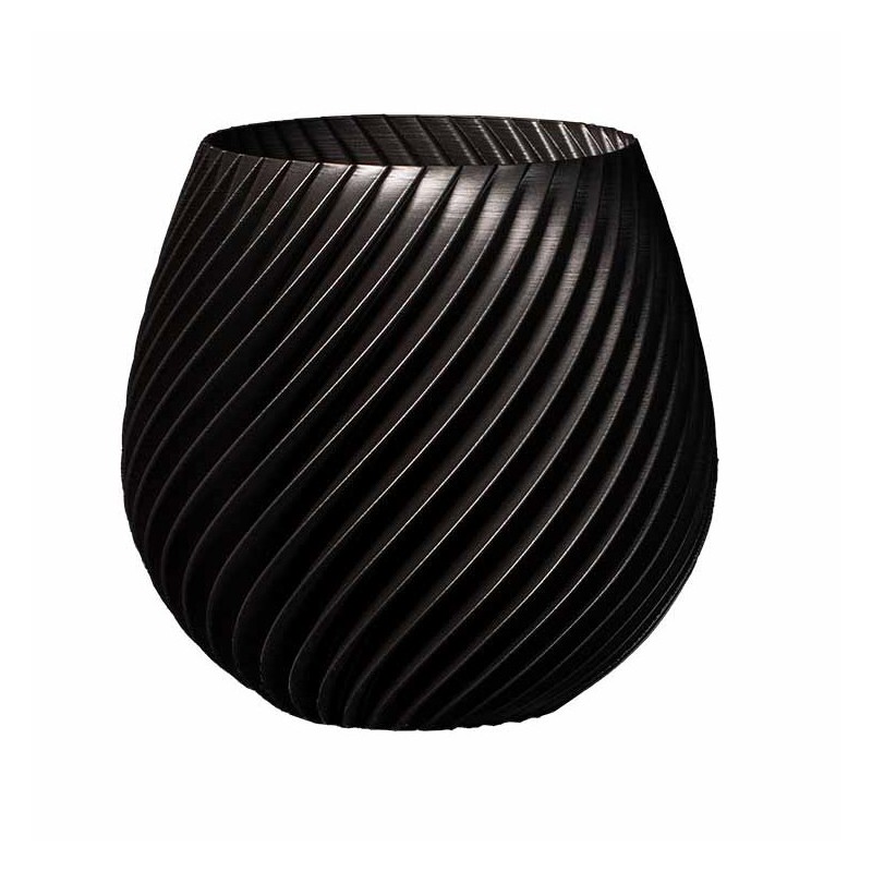 Pot de fleurs résistant aux U.V  - Couleurs: Gris anthracite - Volume: 6L