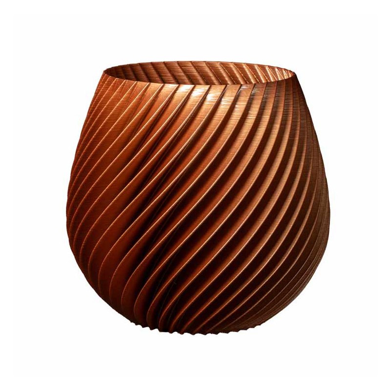 Pot de fleurs résistant aux U.V  - Couleurs: Bronze - Volume: 6L