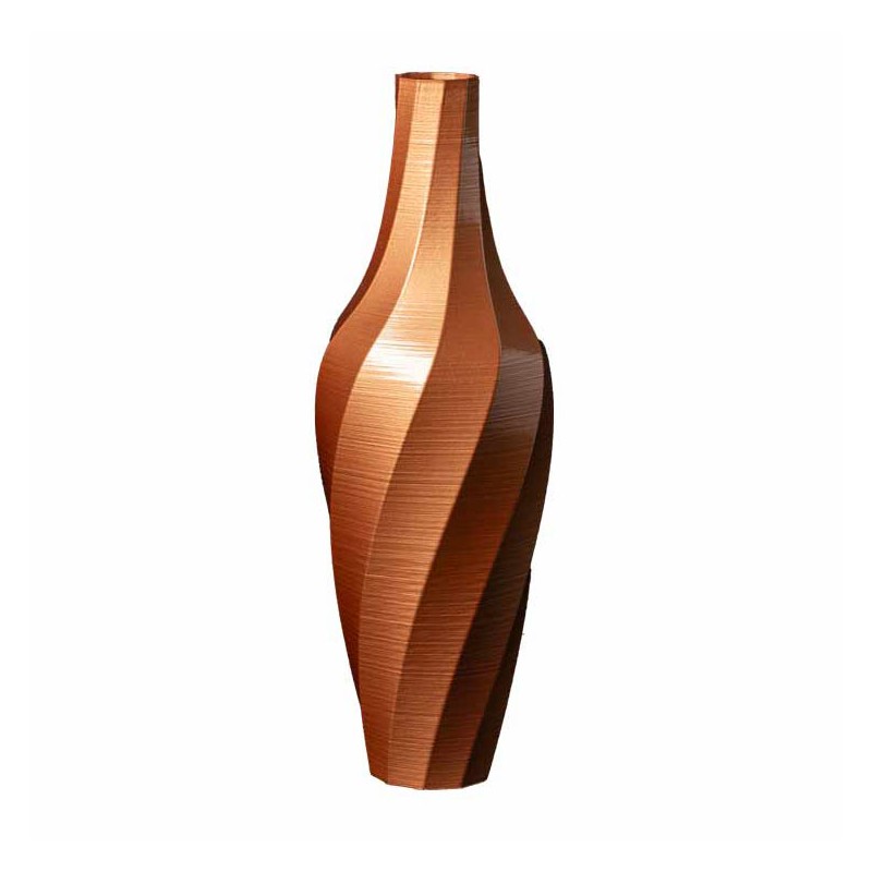 Vase amphore design Aérium  - Couleurs: Bronze - Volume: 2L