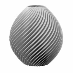 Vase rond design Spirilus