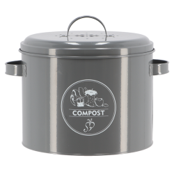 Seau à compost en métal...