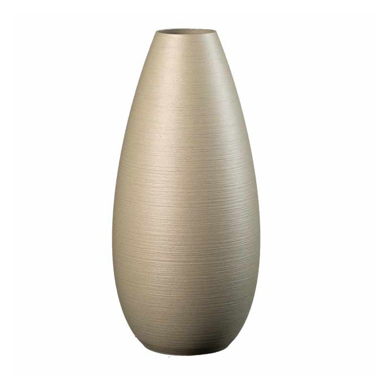 Vase haut contemporain Lisaé  - Couleurs: Gris - Volume: 6L