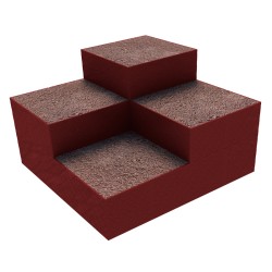 Carré jardin potager design multi niveaux