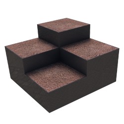 Carré jardin potager design multi niveaux