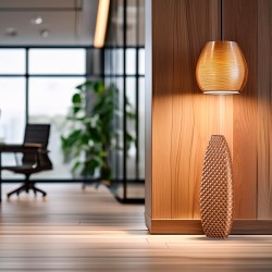 Vase haut design Ananas