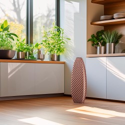 Vase haut design Ananas