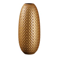 Grand vase extérieur relief Ananas