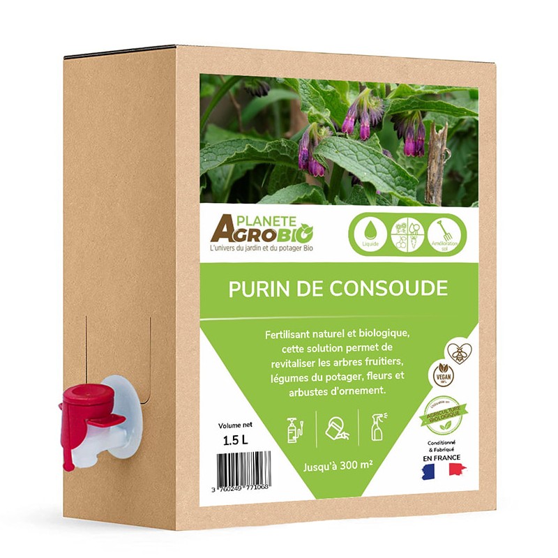 Purin de consoude Bio - Engrais naturel  - Volume: 1.5L
