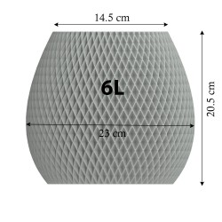 Gros pot design Ananas pour plante