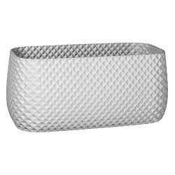 Jardinière rectangulaire design - Pot extérieur et intérieur