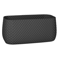 Jardinière rectangulaire design - Pot extérieur et intérieur