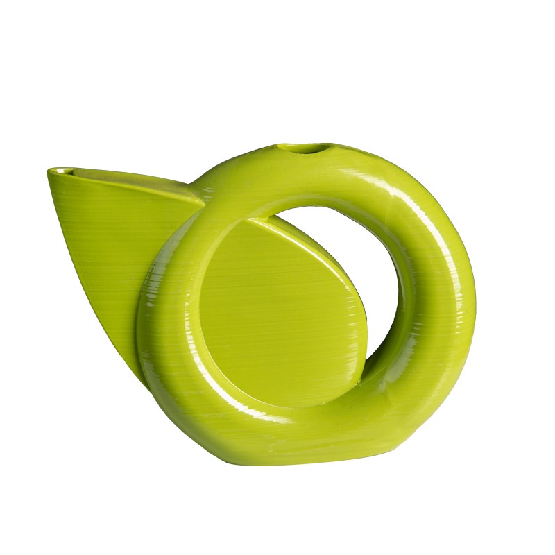 Arrosoir plantes d'intérieur design - Nenuphar  - Couleurs: Vert anis