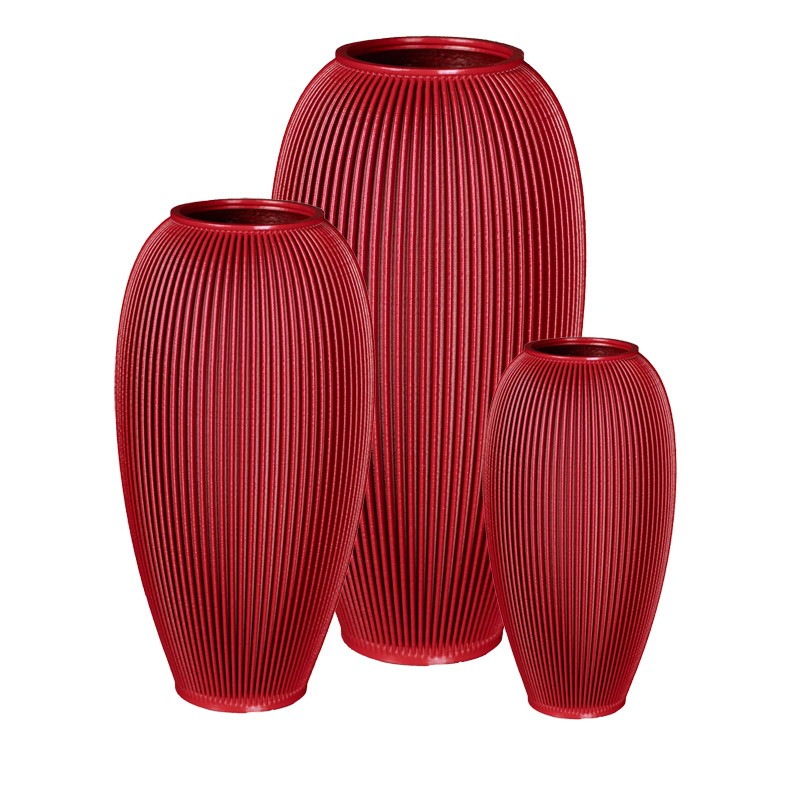 Vase design Alinéa  - Couleurs: Rouge - Volume: 2L