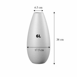Vase effet terre cuite rendu naturel