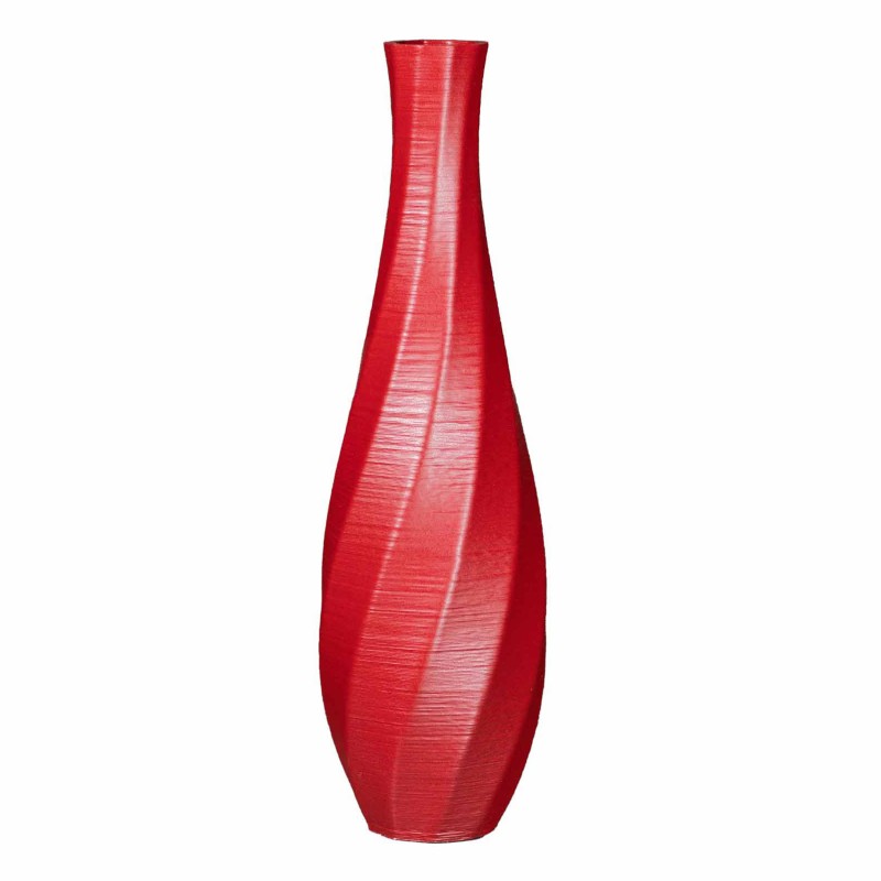 Vase design haut Aérium  - Couleurs: Rouge - Volume: 2L