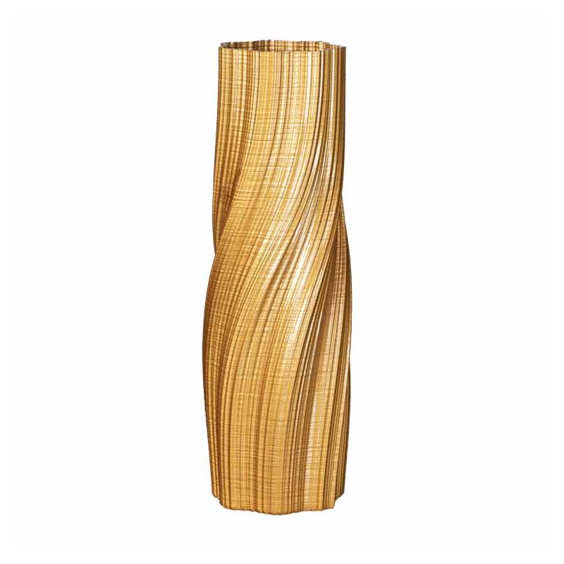 Vase haut et droit Oniris  - Couleurs: Or - Volume: 3L