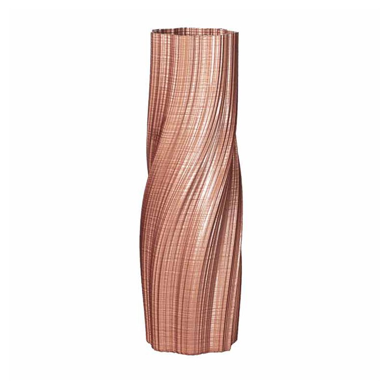 Vase haut et droit Oniris  - Volume: 3L - Couleurs: Cuivre