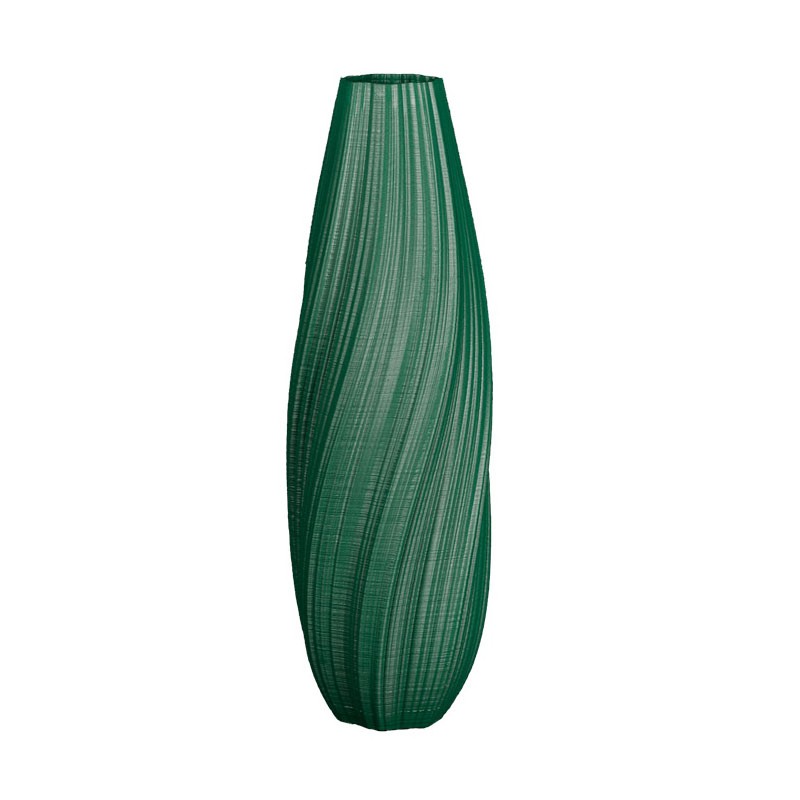 Vase haut pour composition florale Oniris  - Couleurs: Vert Foncé - Volume: 3L