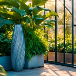 Vase haut pour composition florale Oniris