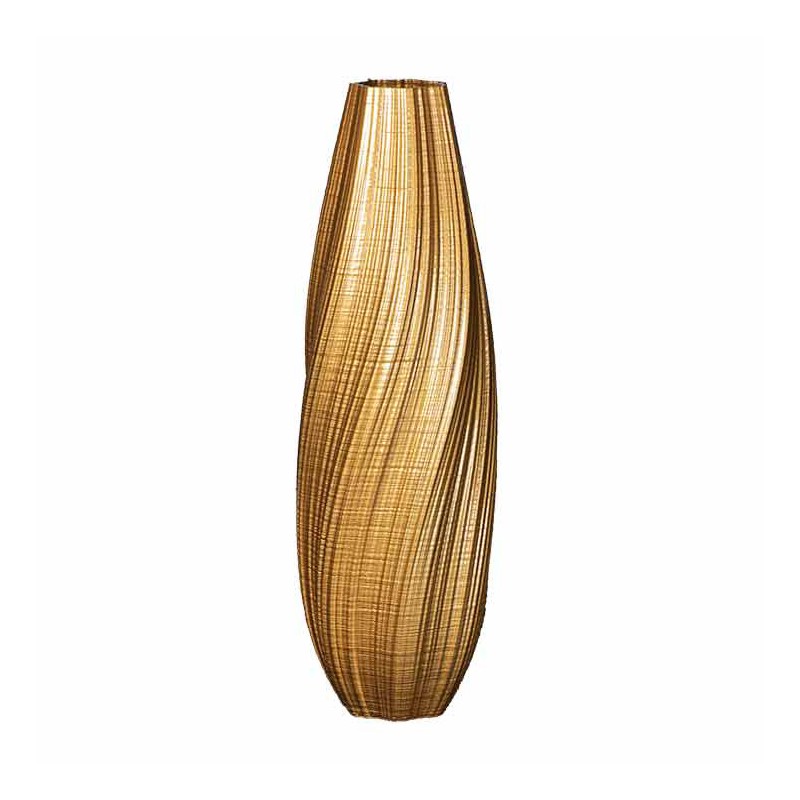 Vase haut pour composition florale Oniris  - Couleurs: Or - Volume: 3L