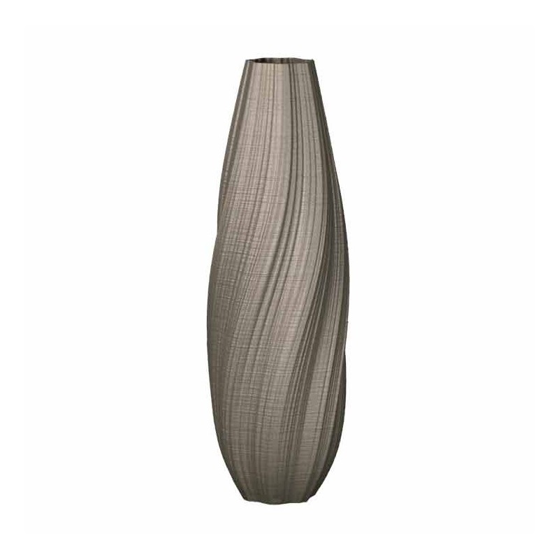 Vase haut pour composition florale Oniris  - Couleurs: Gris - Volume: 3L
