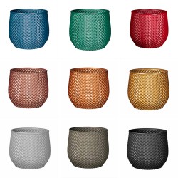 Grand cache pot de fleurs extérieur intérieur design moderne Ananas