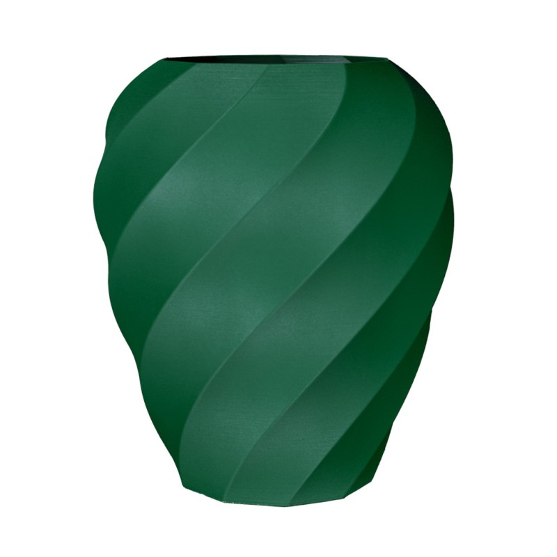 Gros pot de fleurs design Aérium  - Couleurs: Vert Foncé - Volume: 5L