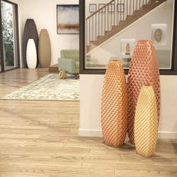 Vase haut design Ananas