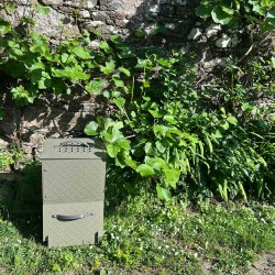 Composteur d'extérieur design 90L
