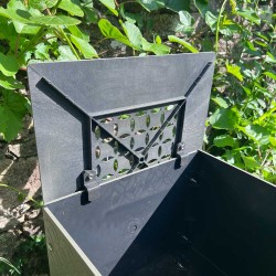 Composteur d'extérieur design 90L