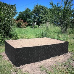 Carré potager 80x120cm - Arrosage autonome goutte à goutte - Kit 16 plants