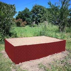 Carré potager 80x120cm - Arrosage autonome goutte à goutte - Kit 16 plants