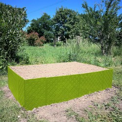 Carré potager 80x120cm - Arrosage autonome goutte à goutte - Kit 16 plants