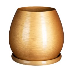 Soucoupe ronde pot de fleurs petite taille