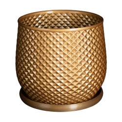 Soucoupe ronde pot de fleurs petite taille