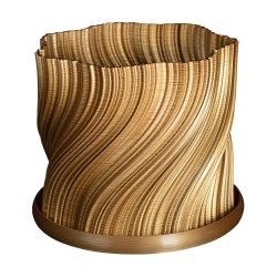 Soucoupe ronde pot de fleurs petite taille